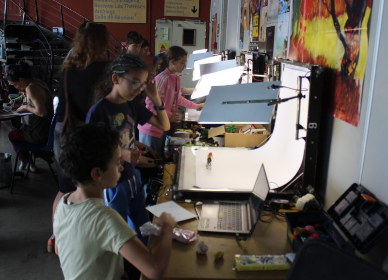 Atelier libre d'animation